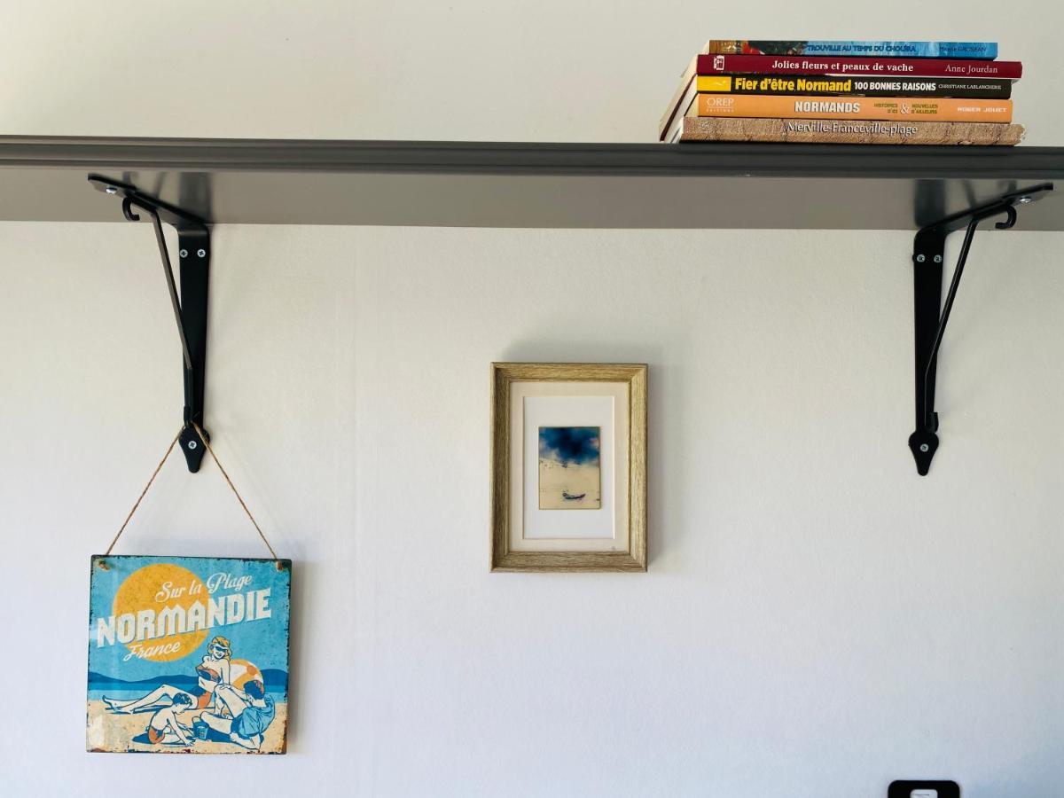 La Petite Marjolaine A 3Min A Pied De La Plage Apartment แมร์วิลล์-ฟรองซีวิลล์-พลาจ ภายนอก รูปภาพ